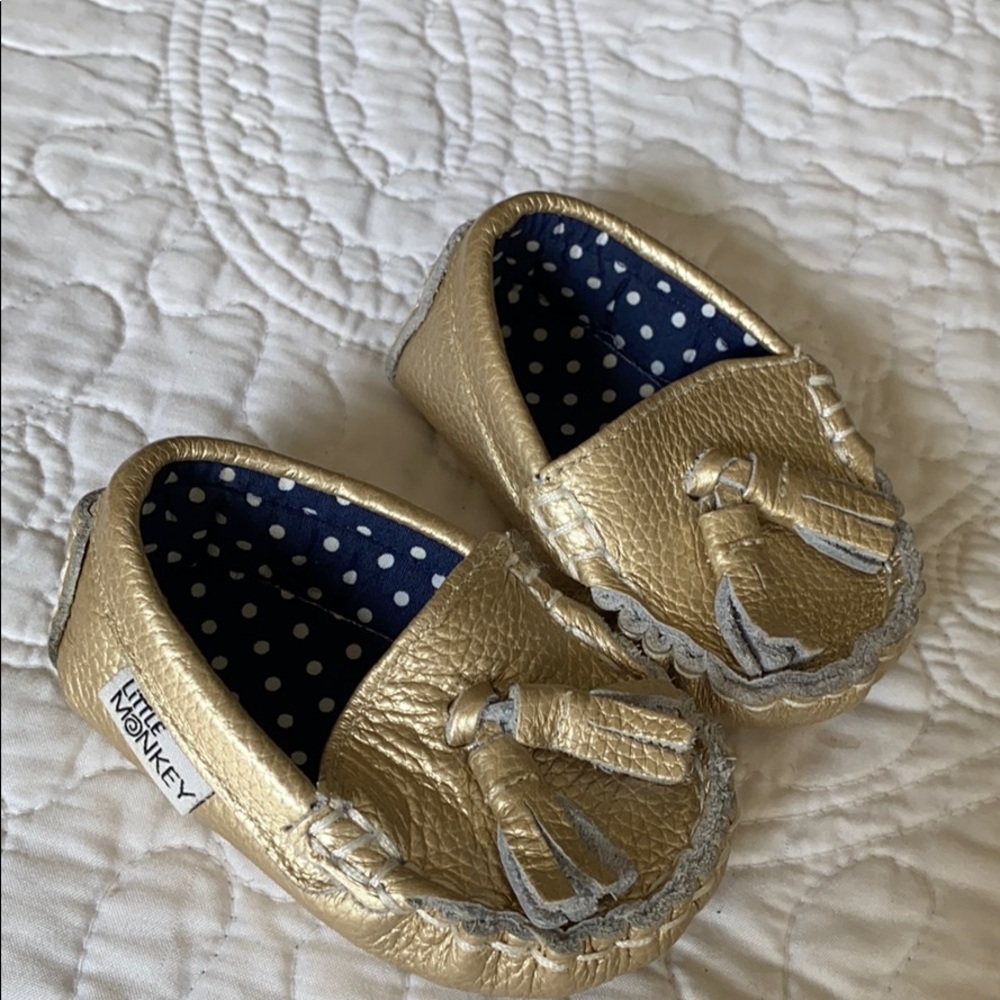 Gold Moccasins